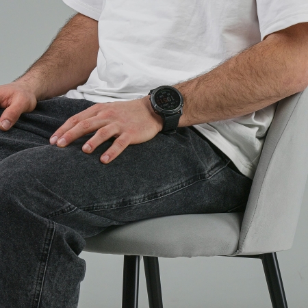 Стул Джексон светло-серый велюр velutto 51