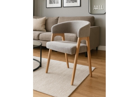 Стул деревянный Невада 1 ткань 231, светлое дерево