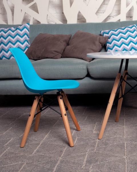 Стул DSW детский голубой