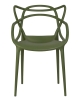 Стул обеденный MASTERS зеленый хаки G-17