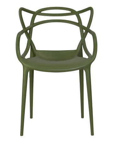 Стул обеденный MASTERS зеленый хаки G-17