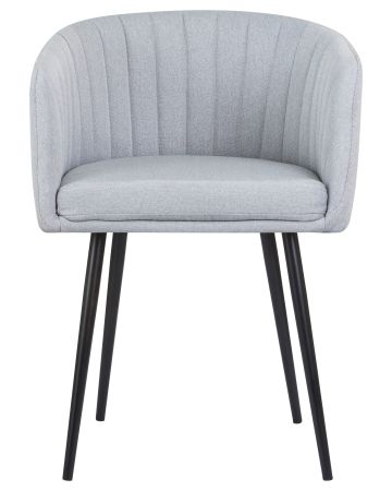 Стул обеденный ALINA серо-голубая ткань LAR-106D-23