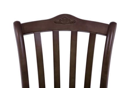 Стул Ланна тон 317 темно-коричневый, ткань Афитап компаньон коричневый