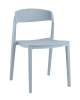 Стул Moris пластик голубой