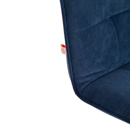 Кресло ZERO велюр, светло-синий