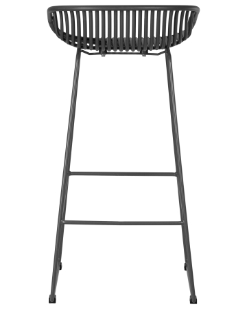 Стул барный FRANK темно-серый