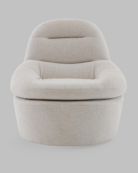 Кресло лаунж Fir светло-серый