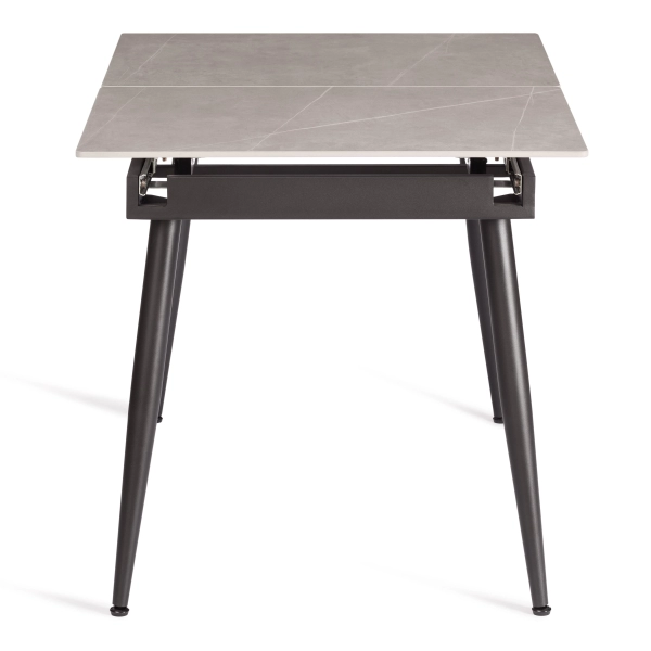 Стол обеденный Balmoral/Балморал светло-серый и черный