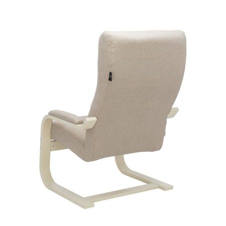 Кресло Оскар слоновая кость, ткань мальмо 05