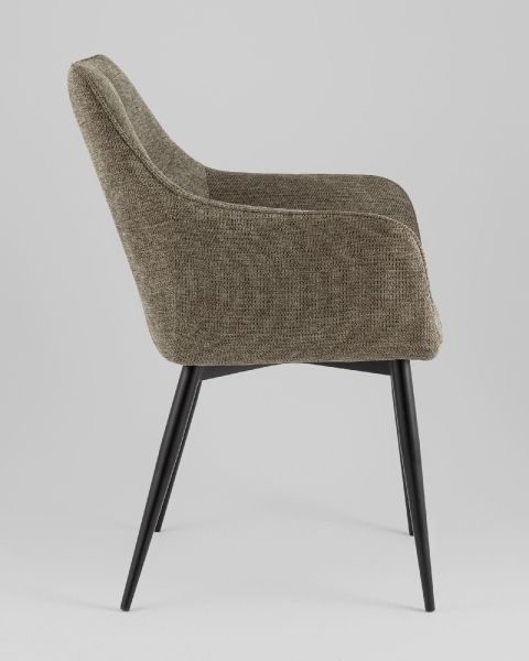 Стул обеденный Lynet рогожка серо-зеленый Стул обеденный Lynet рогожка серо-зеленый