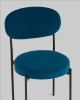 Стул Бриф DD велюр синий Стул Бриф DD велюр синий