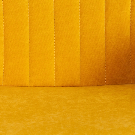 Кресло DUBLIN велюр Clermon, горчичный