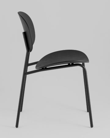 Стул Edie пластик черный