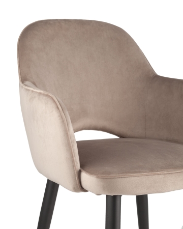 Стул Венера велюр шампань