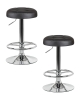 Набор 2 шт Табурет барный BRUNO, черный