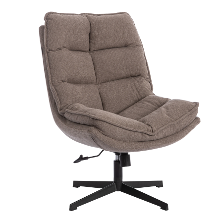 Кресло лаунж Reflex/Рефлекс с пуфом бежевый