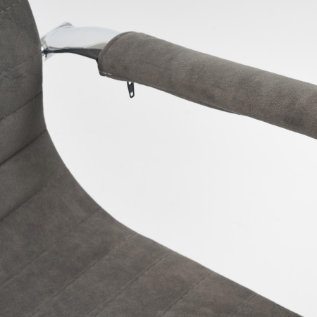 Кресло URBAN флок, серый