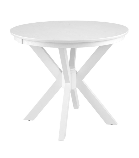 Стол Милан 900 раздвижной белая эмаль