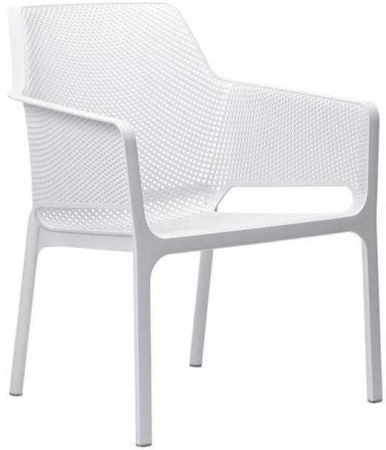 Кресло пластиковое Net Relax, Белый