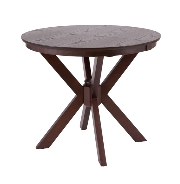 Стол Милан 900 раздвижной темный тон