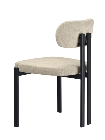 Стул для кухни Атом бежевый букле MOSS 130