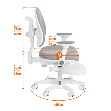 Кресло Miracle/Миракл голубой