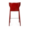 Стул полубарный Austin кожа ретро-красный
