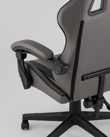 Кресло спортивное Commander TopChairs серо-черный