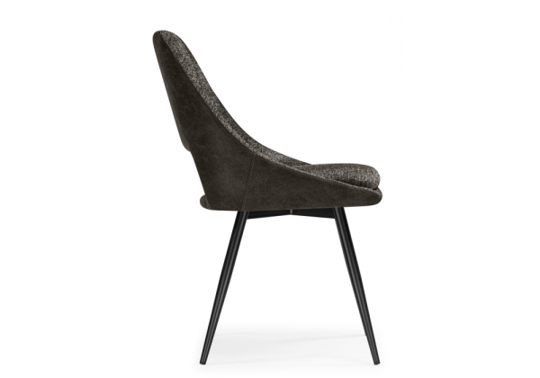 Стул на металлокаркасе Avianus вращающийся коричневый, черный Стул на металлокаркасе Avianus вращающийся коричневый, черный