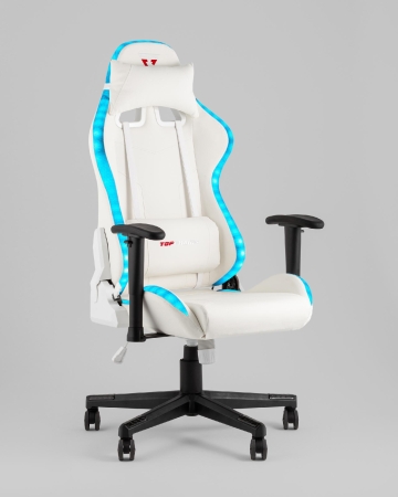 Кресло спортивное GMM-080 TopChairs белый на черной базе