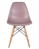 Стул обеденный DSW ножки светлый бук, сиреневый P-04