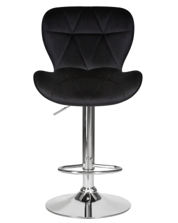Набор 2 шт Стул барный BARNY, черный велюр (MJ9-101)