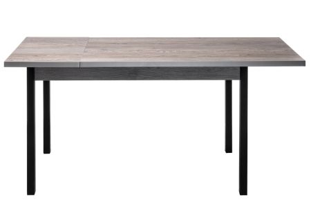 Деревянный стол Оригон навара, черный матовый