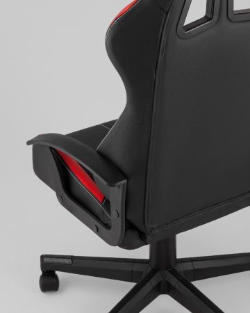 Кресло спортивное Wyvern TopChairs черно-красный