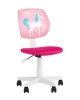 Кресло компьютерное детское ЛОЛО Unicorn, пластик белый