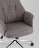 Кресло офисное TopChairs Neoma темно-серый ткань