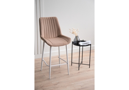 Барный стул Седа 360 бежевый (zd 210), белый np