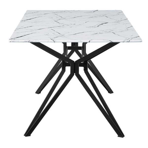 Стол MARBELLA FSD1943 белый мрамор FV2666
