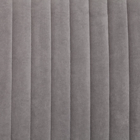 Стул обеденный Monte Carlo серый, ткань и металл, мягкое сиденье, без подлокотников