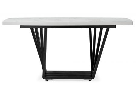 Стол деревянный Эудес 160(205)х90 сабия, черный