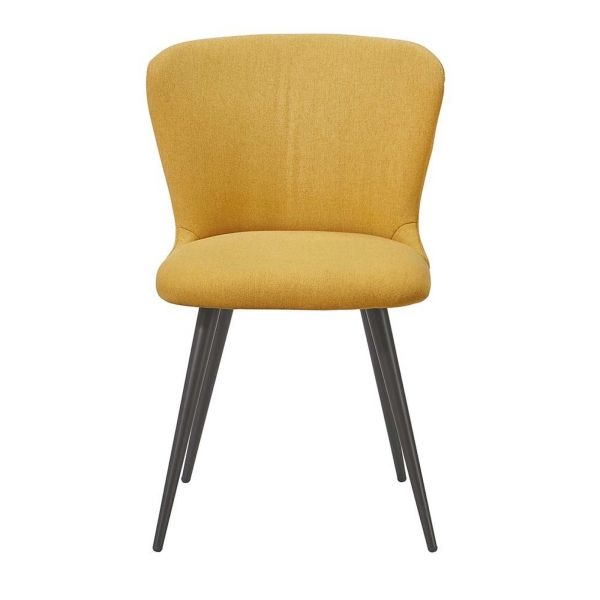 Стул 9-163A желтый LFYF-28, черный