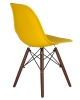 Стул обеденный LMZL-PP623 ножки темный бук сиденья желтый