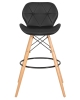 Стул барный BUTTERFLY BAR ножки светлый бук, черный