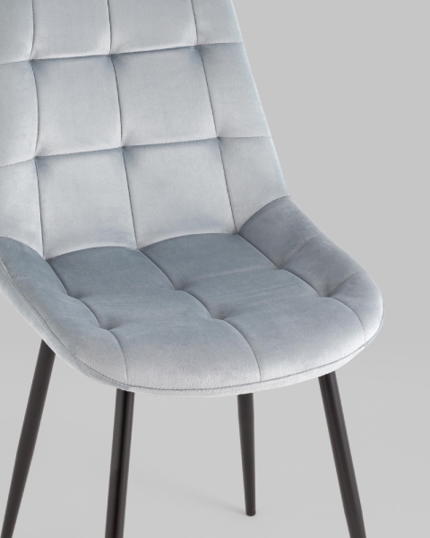 Стул Флекс New велюр пыльно-голубой 4шт.