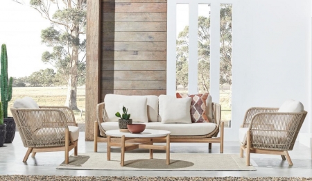 Комплект деревянной плетеной мебели Tagliamento Talara