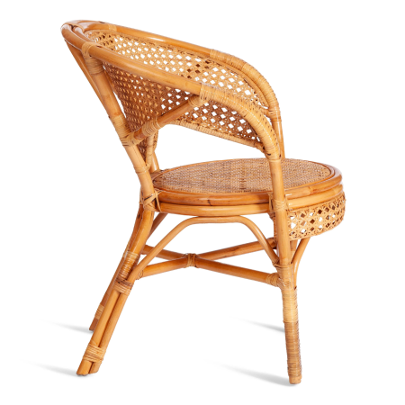 Кресло PELANGI 02/15B светлое дерево без подушки