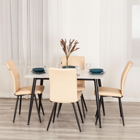 Стул обеденный Monte Carlo бежевый Стул обеденный Monte Carlo бежевый