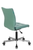 Кресло CH-330M и серый без подлокотников серо-голубой Lincoln 212 искусственная кожа, крестовина металл