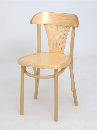 Стул Астра Классик светлый тон с твердым сиденьем