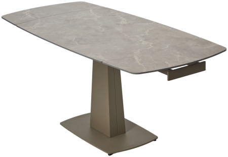 Стол BALDE 120 MATT LATTE STONE SOLID CERAMIC, TAUPE